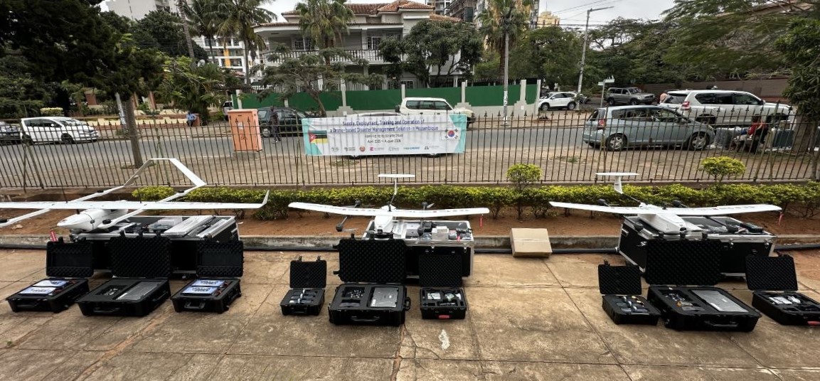 프리뉴, 모잠비크에 국산 재난 드론 수출